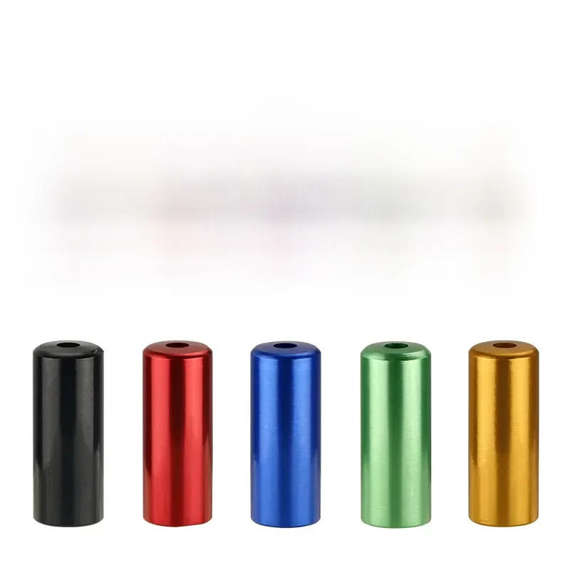 AliExpress DEEMOUNT 10/12 pcs Cable Caps Bicycle Brake Wire End Housing Tip CNC-machined Anodized Alloy Derailleur Shifter Cable Ferrules Sleeve