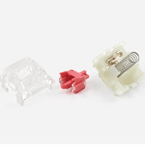 Imagen 2 del producto Original a estrenar Cherry MX interruptores de teclado mecánico plata rojo negro azul marrón lineal táctil cereza claro SMD RGB interruptor