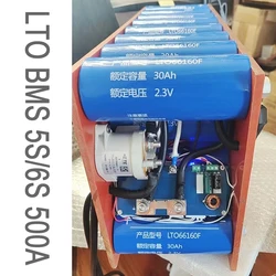 TOPBMS LTO BMS 5S BMS 6S 12V 10S BMS 11S 12S 24V 15S 36V 200A 500A 600A Bluetooth RS485 NTC batteria al litio titanato 2.3V 2.8V