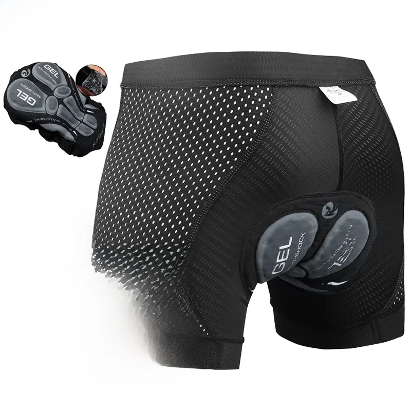 AliExpress X-TIGER Cycling Shorts Men's Cycling Underwear Breathable Mesh Riding Underpant Gel Pad Shockproof