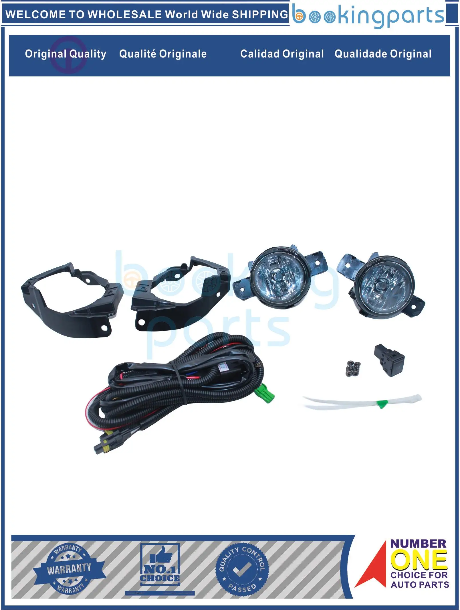 

Fog Lights For NISSAN JUKE 2015- [1PAIR]