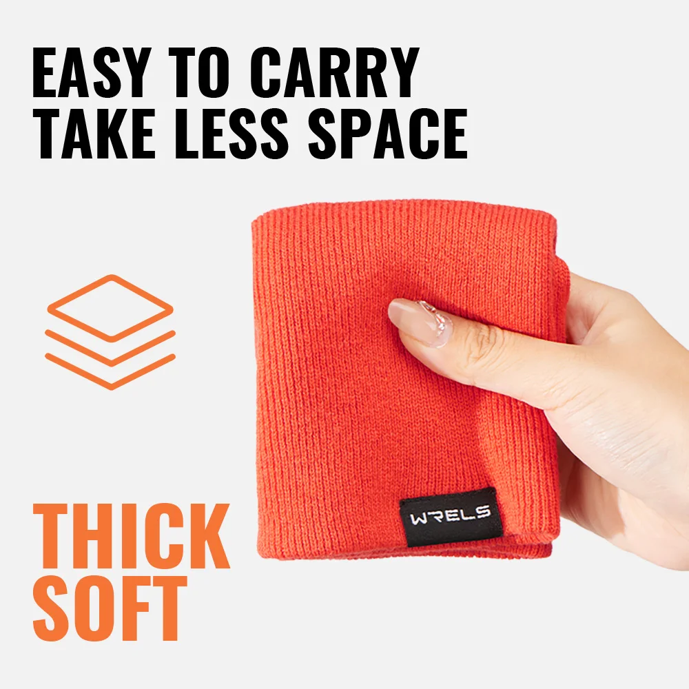 WRELS Merino قبعة صوف للرجال والنساء لينة صياد قبعة دافئة محبوك قبعة الشتاء قبعة Skullie للطقس البارد #4