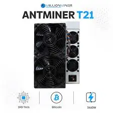 A1 Buy 5 Get 3 Free BITMAIN Antminer T21 190T BTC Miner