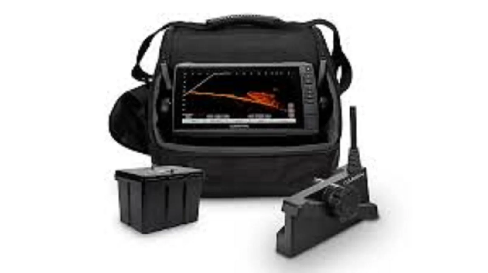 

Абсолютно новый комплект для зимней рыбалки Garmin LiveScope Plus Ice Fishing Bundle LI с ECHOMAP UHD 93sv и LVS34 FAV!