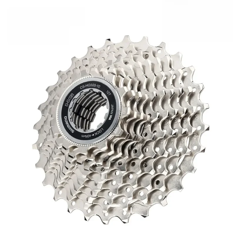 AliExpress Shimano CS-HG500-10 Bike Cassette Sprocket 10 Speed CS HG500-10 MTB Road Bike Freewheel 11-25/28T