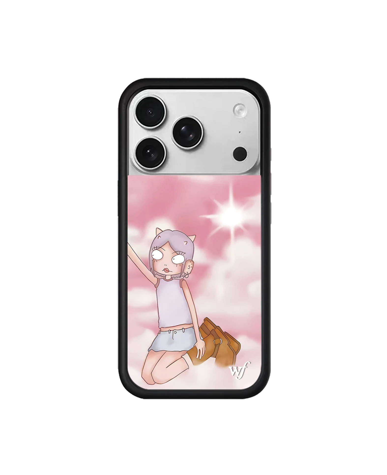 جديد Wildflower ثلاثية الأبعاد WF وقت الطفل جراب هاتف آيفون 17 برو ماكس 16 15 14 13 12 برو ماكس زائد 17 الموسيقى حفلة خنزير حمامة فتاة غطاء