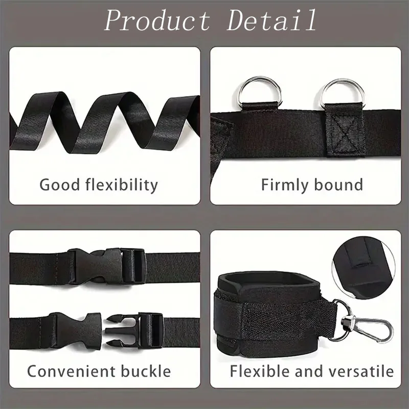 BDSM Bed Bondage Set Solid Color Body Restraints Bed Bondage Bed Erotic Accessories Adults Toy