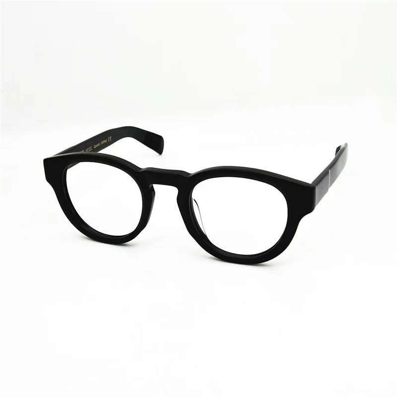 

JAMES TART 496 Optical Eyeglasses For Unisex Retro Style Anti-blue Light Lens Plate Full Frame Glasses With Box