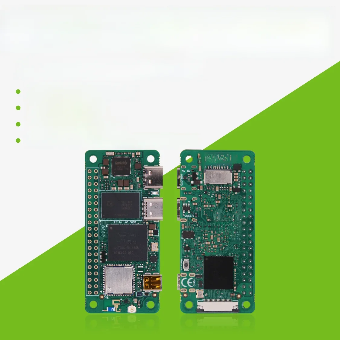 Radxa ZERO 3W RK3566 4-rdzeniowy procesor SBC, GPU, NPU, HDMI z wyjściem 1080P, oraz WiFi 6 i BT 5.4, Komputer jednopłytkowy — 2