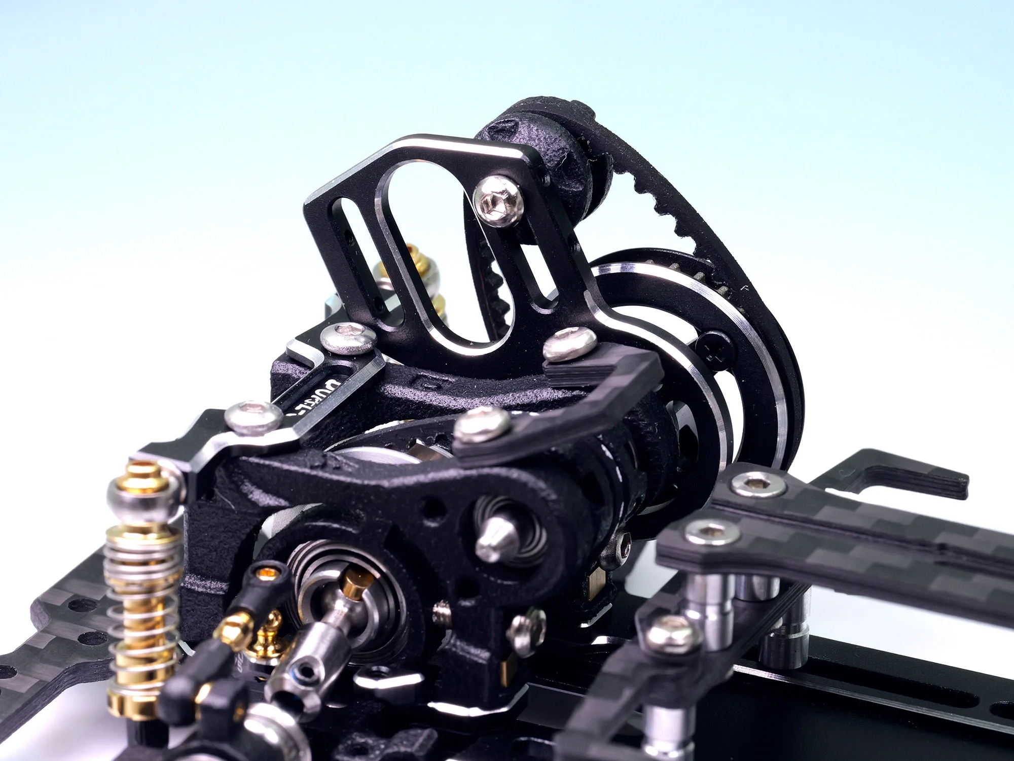 99140 DriftART4 1/24 1/28 Chasis ensamblado de fábrica Mini RWD Drift Chassis (sin electrónica)