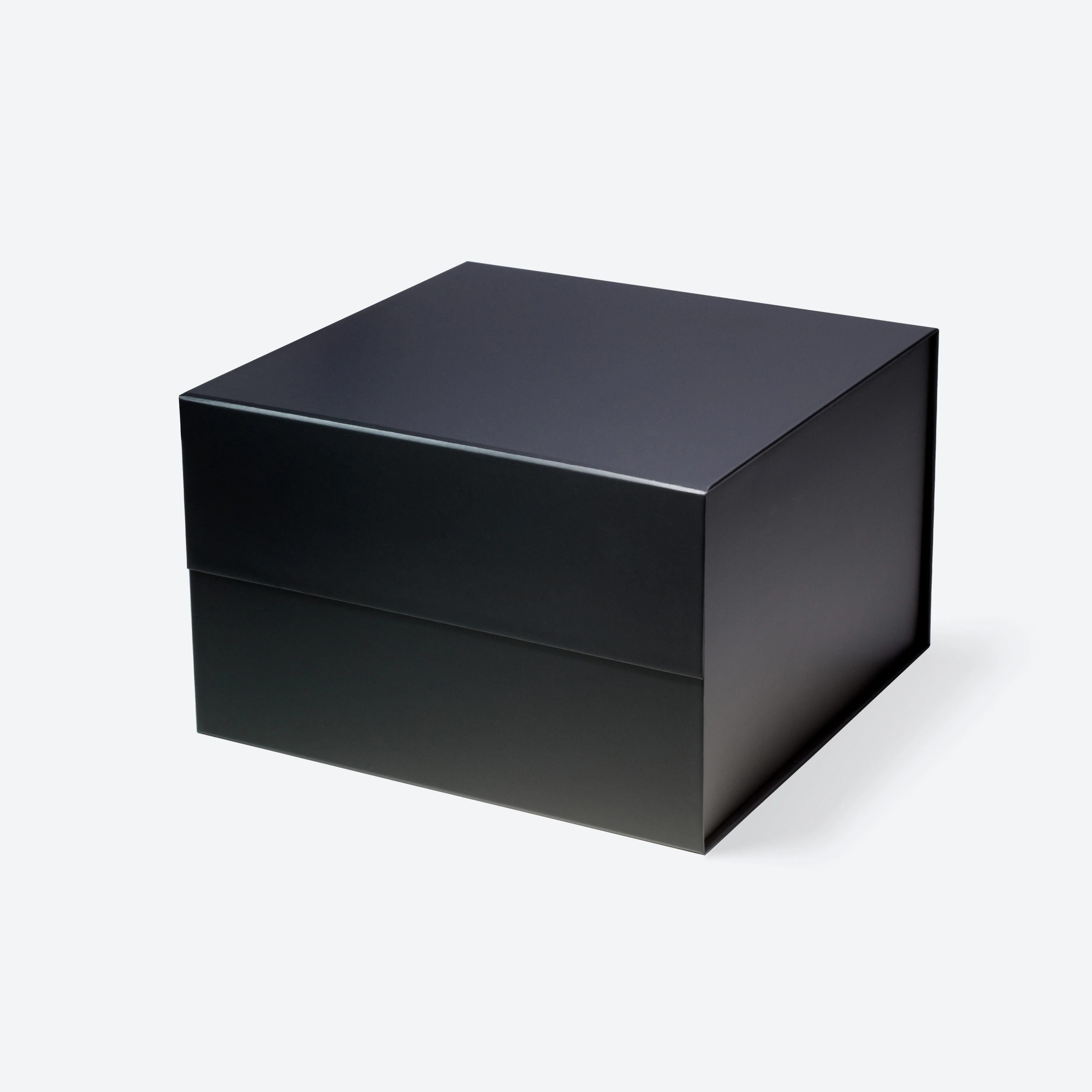 Geotobox 25.5x25.5x16.5cm | 24x24.4x15.9cm C5 Square Deep Foldable Rigid Cardboard Gift Boxes with Magnetic Lid