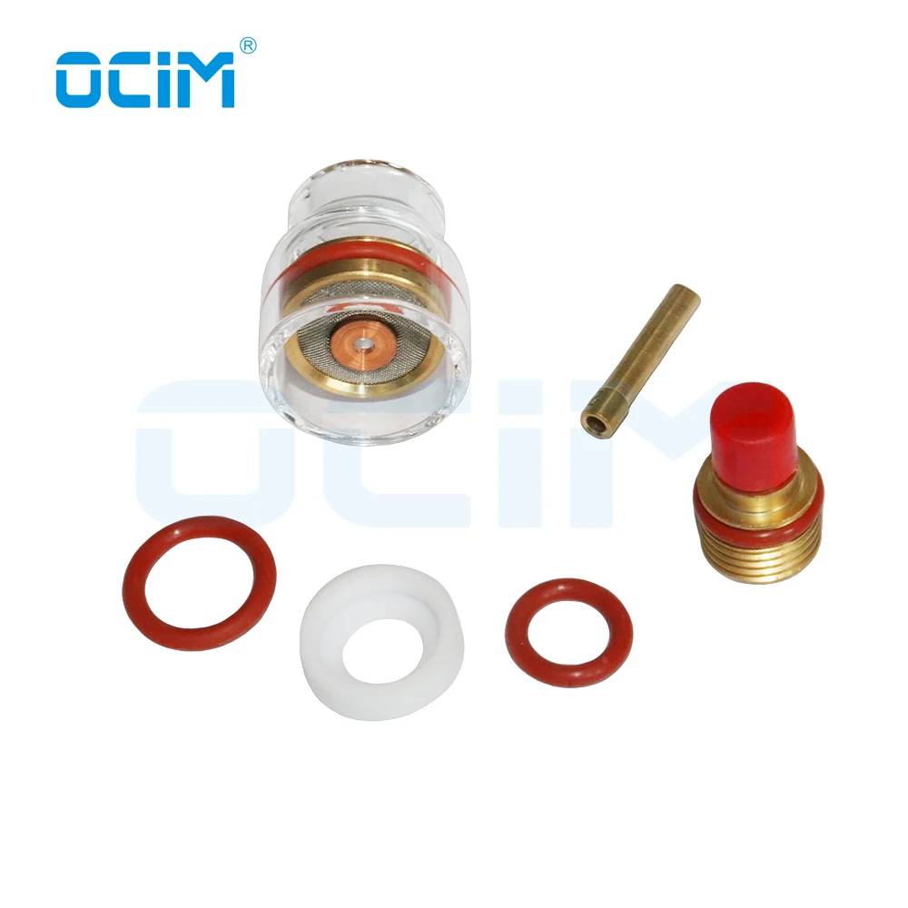 Tig Welding  Kit Glass Nozzle For WP9 / WP20 Torch Parts