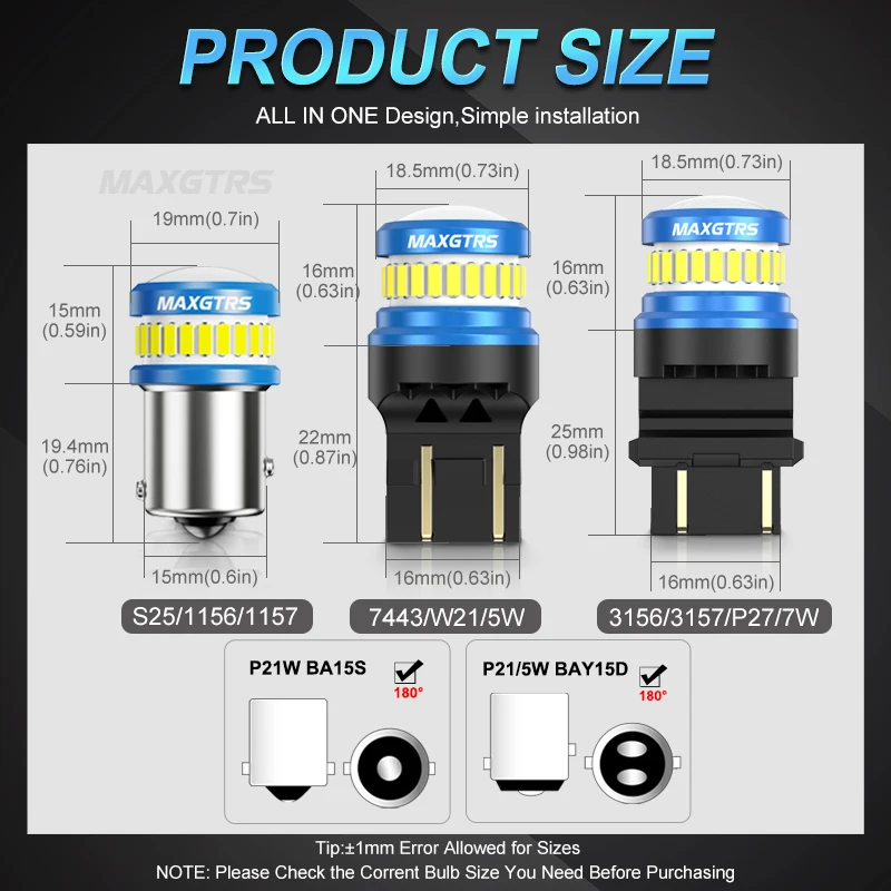 ターンシグナルライト用led電球,リバース,ba15s,p21w,s25 1156 7440 w21w t20 4014 3030,canbusライト用チッププロジェクターレンズ,2個