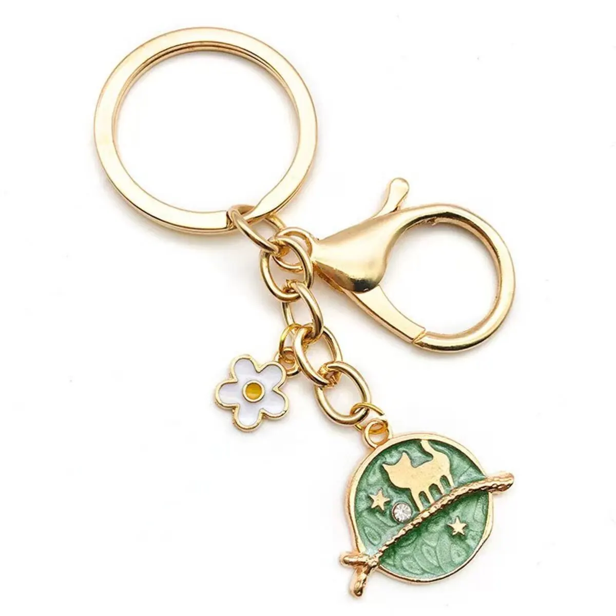 Mix Styles 20/30/50pcs Jewelry Making Charms Golden Enamel Plated Pendant For DIY Jewelry Making Handmade Jewelry Accessories image 6