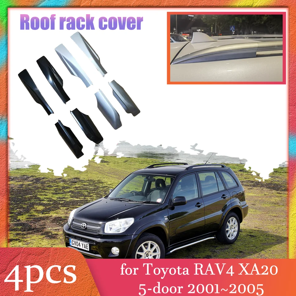 2001-2005年式トヨタRAV4 XA20用ブラックカールーフラックカバーサ A19fe2c4b45fa4016961f1a66d1519