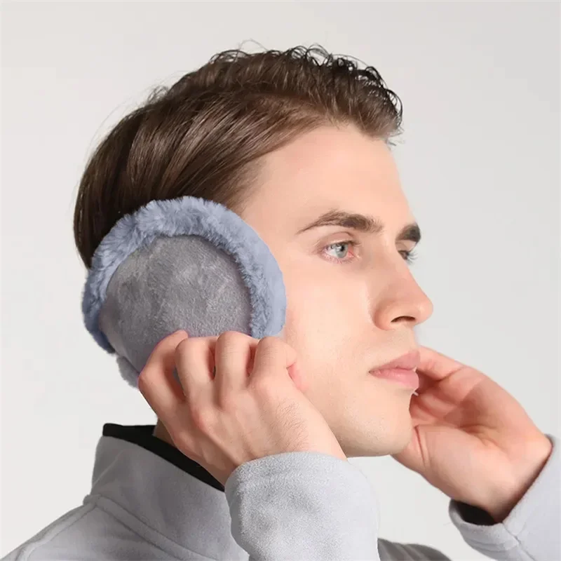 AliExpress Windproof Earmuffs Men Women Ear Warm Protector Thicken Plush Winter Warm Fleece Earmuff Outdoor Cycling Warmer Soft Ear Muffs