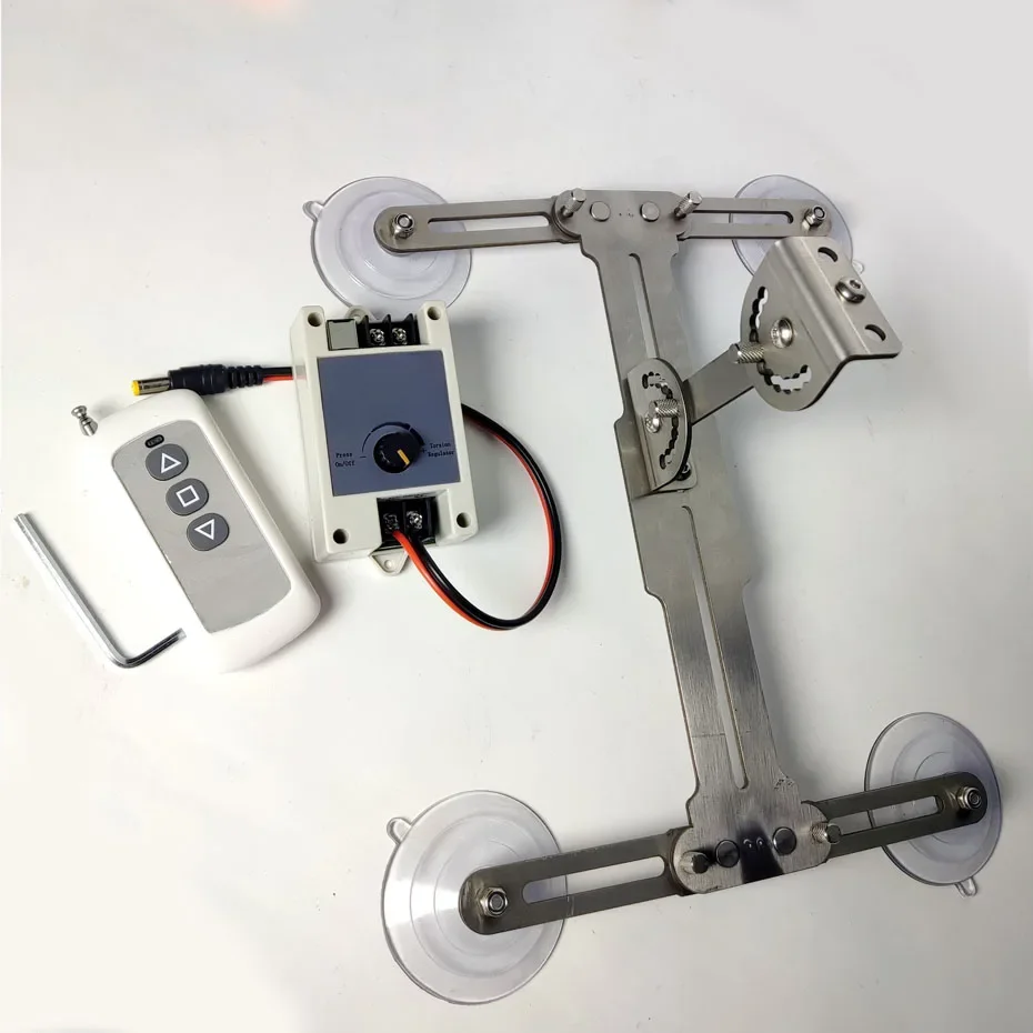 DIY Linear Actuator Portable Stainless Steel Bracket Adjustable Pitch And Elevation Angle Motor Bracket Foldable With Suction