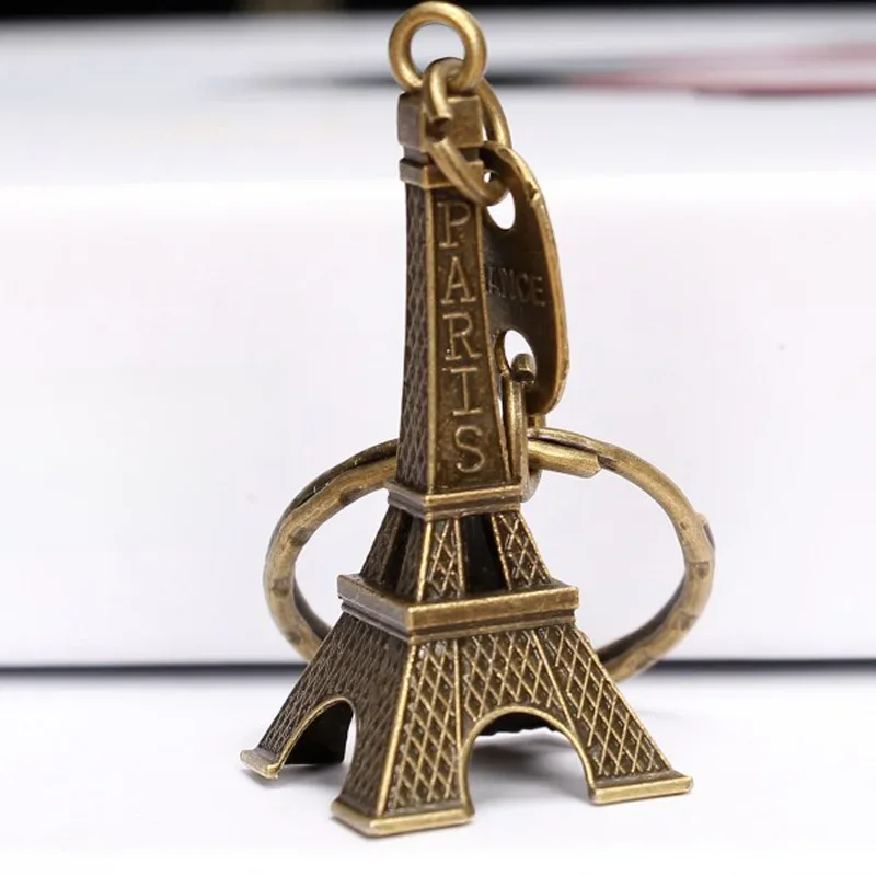 Porte-clés porte-monnaie tour Eiffel pour homme et femme, modèle souvenir, porte-clés exquis, cadeau de Paris, GérStatue, France, 2024