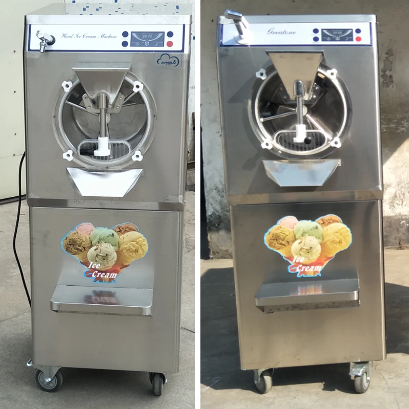 15 litros máquina de sorvete duro comercial grande capacidade frio gelado sundae freezer iogurte fabricante