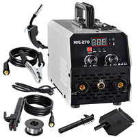 3 IN 1 MIG Welder MIG-270 220V Semi-automatic Welding Machine MMA/ARC TIG WelderInverter Welder Mig-gasless Portable for Home 