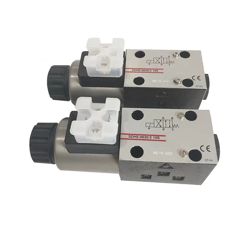 DHI-0710-X24DC, DHI-0713-X24DC, SDHE-0630/2 10S Solenoid Directional Valves High-Performance Hydraulic Control Valves
