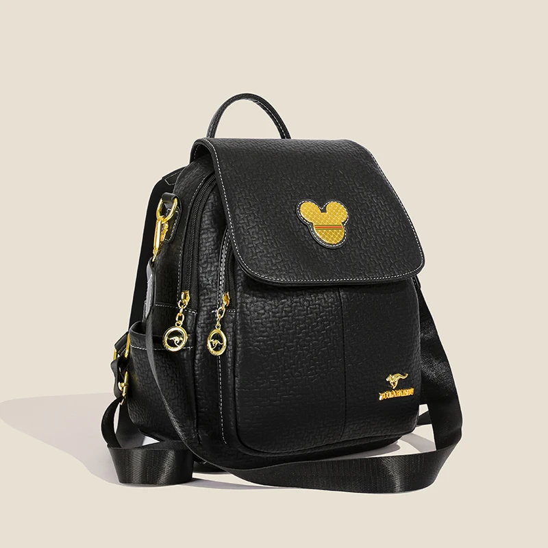 

Stylish PU Leather Mini Backpack - Women's Fashion Shoulder Bag with Cartoon Design - Perfect for Daily Use and Casual Outings