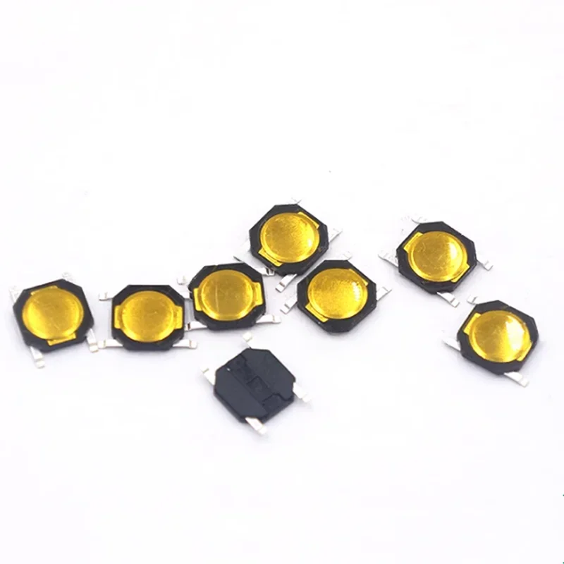 100 sztuk 4*4*0.8mm 4x4x0.8mm dotykowy przełącznik wciskany 4-pinowy mikroprzełącznik SMD — zdjęcie 2