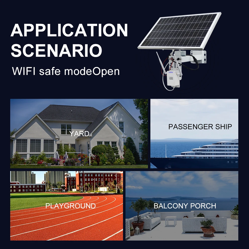 MTStar 30W/20AH All Netcom LTE router solar powered camera monitoring outdoor waterproof 4G wireless solar router