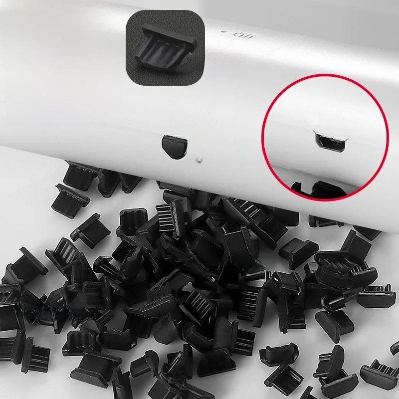 20-1 szt. Wtyczki przeciwpyłowe Micro USB uniwersalny port ładowania Android osłona przeciwpyłowa osłona dla Xiaomi Samsung Android osłona przeciwpyłowa — zdjęcie 2
