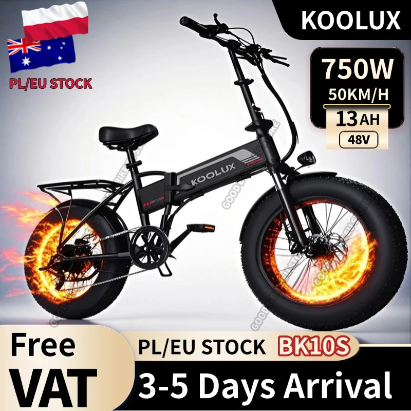 Koolux bk10s Bici elettrica da 20 pollici 4.0 Fat Tire 700W 48V 13Ah Bici da città pieghevole E-Bike SurronElectric Bike più venduto