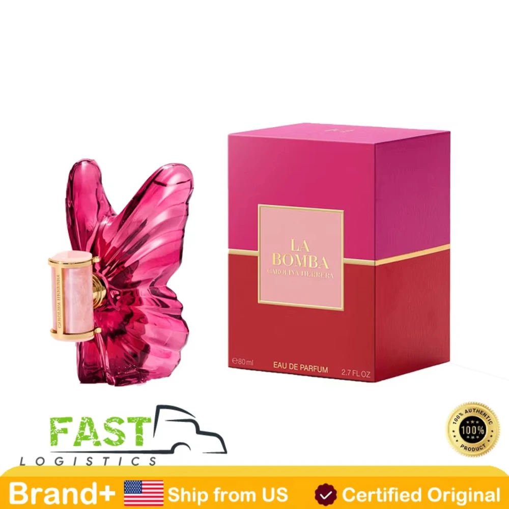 Carolina Herrera La Bomba EDP 50ml, Fragancia Árabe de Larga Duración para Mujer, Spray para Cabello y Cuerpo