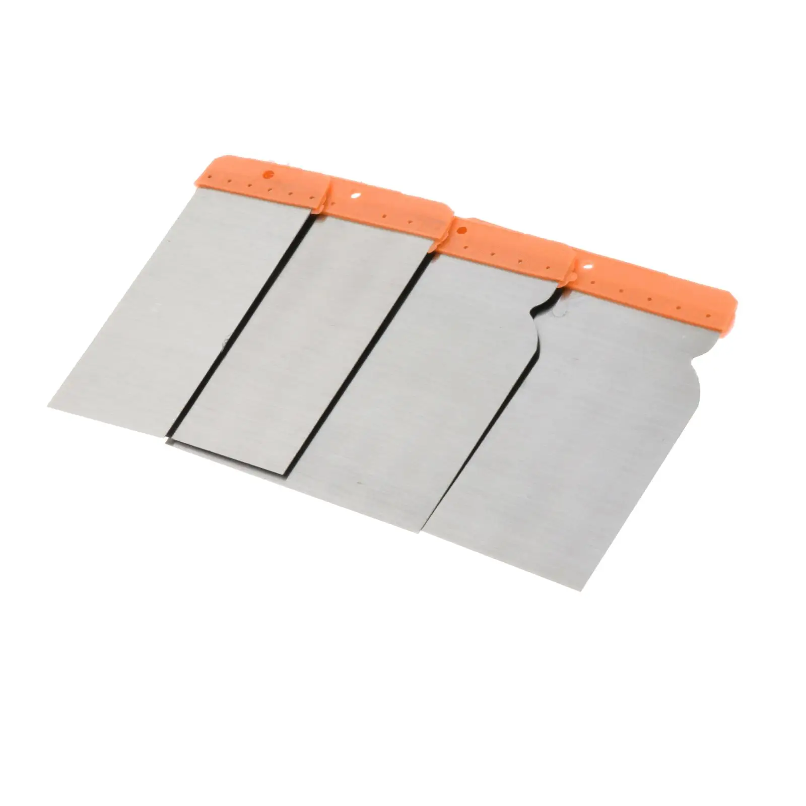 4 Pieces Putty Knife Wall Patching Removing Wallpaper Hand Tool Cars Repair Comfort Handle Plaster Shovel Paint Scraper Spatula