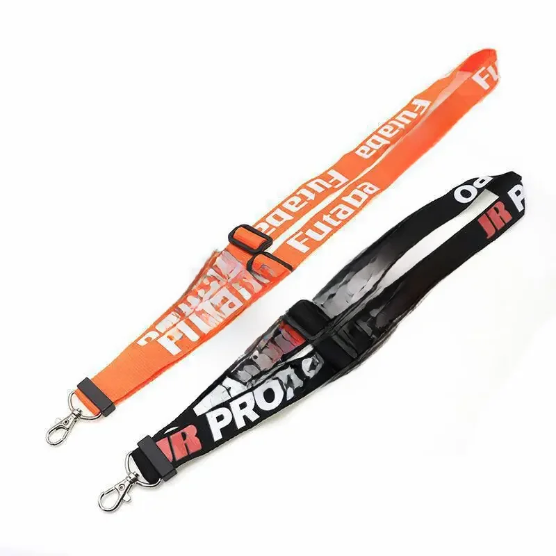 Sangle de cou avec lanière réglable, pièces RC pour télécommande JR PRO Propo, transmetteur FPV pour Drone Futaba RC, ceintures de cou de 14cm