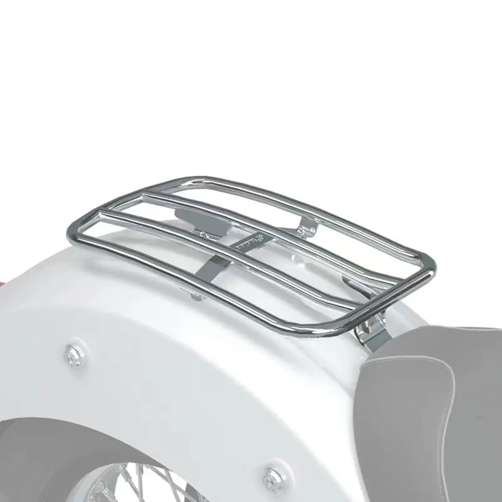 Portapacchi posteriore per moto Portapacchi per parafango per borse posteriori per Indian Scout Bobber 2025 Accessori per retrofit di aggiornamento