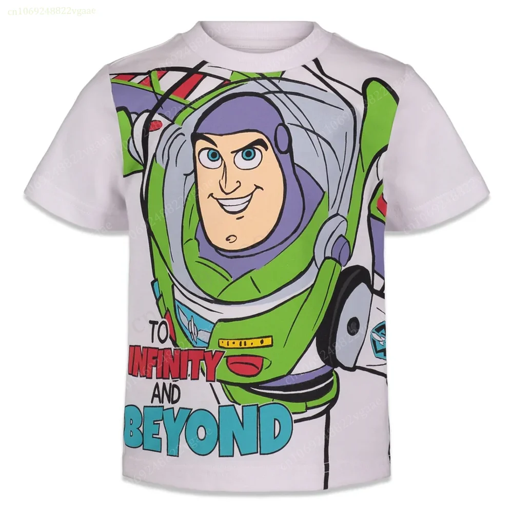 Toy Story T Shirt Kids Woody Buzz Lightyear Cosplay Top Tee Family Clothes Costume Streetwear uomo donna ragazzi ragazze