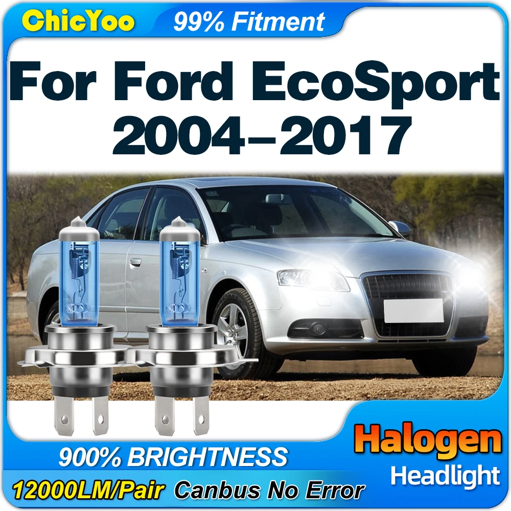 

Car Halogen Head Lamps 12000LM High Low Beam Auto Headlights 12V For Ford EcoSport 2004-2010 2011 2012 2013 2014 2015 2016 2017