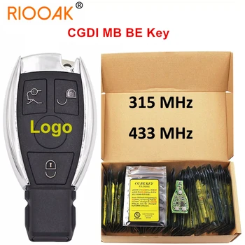 CGDI 315MHZ/433MHZ MB CG BE مفتاح لمرسيدس بنز العمل مع مبرمج CGDI MB دعم جميع FBS3 والاسترداد التلقائي