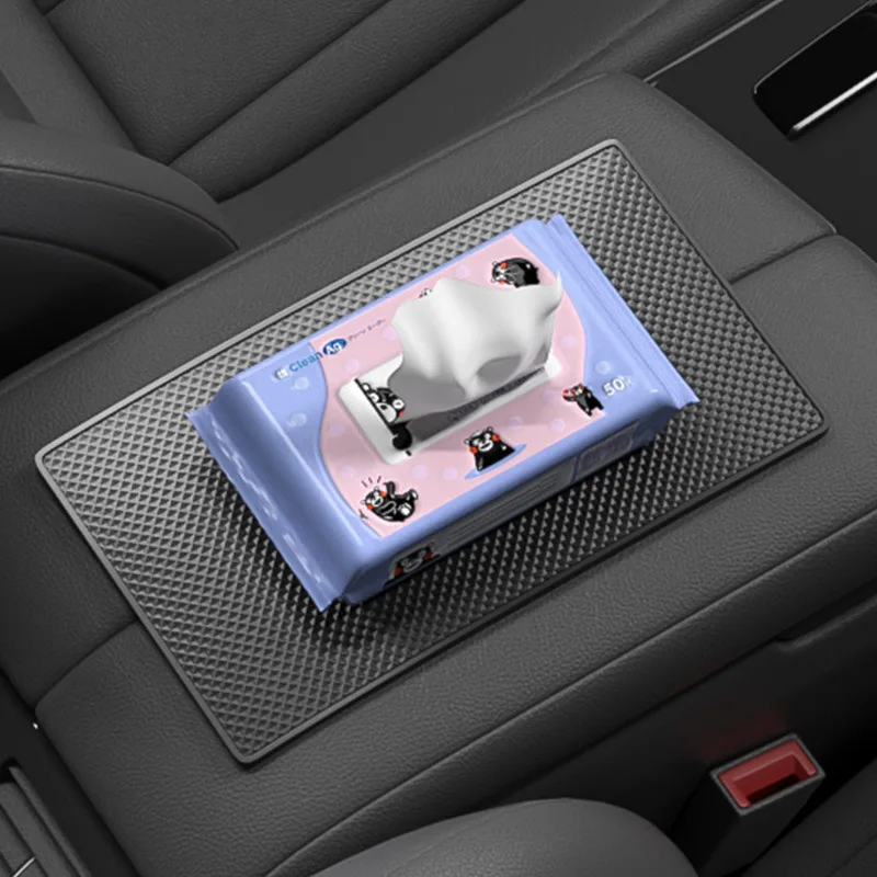 Car Non-Slip Pad Heat-Resistant Dashboard Organizer Mat Interior Decoration AccessoriesFixed Anti-Slip Pad image 4
