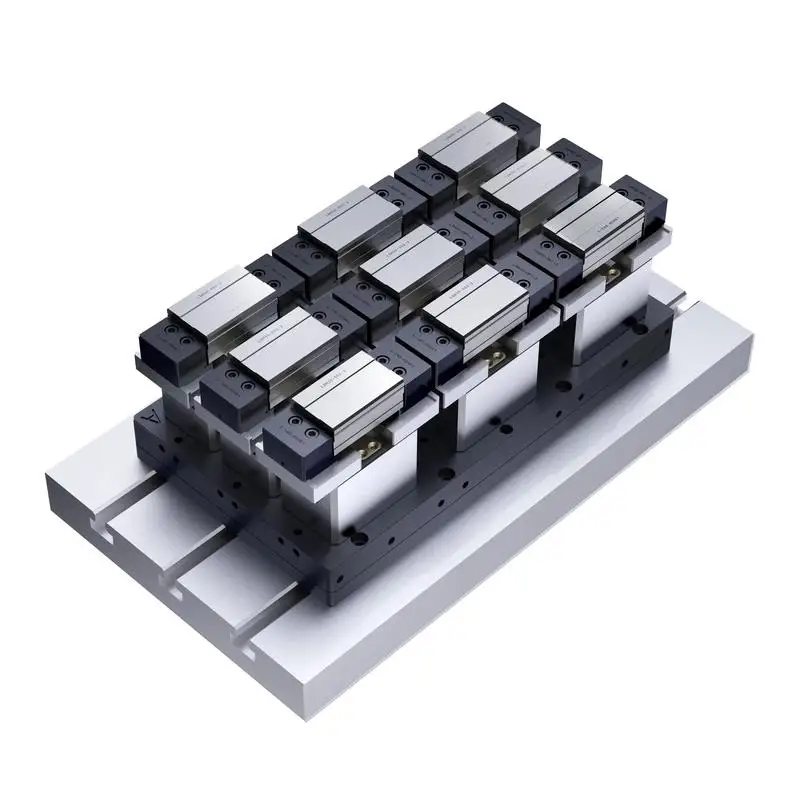 CNC Precise 3th Axis Multi-function Hydraulic Machine Vise China Zeropoint tooling maker