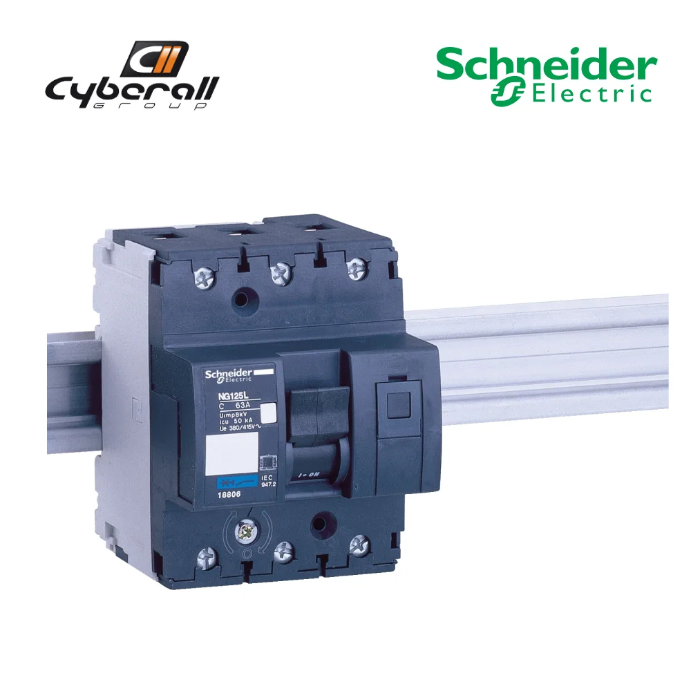 Schneider Electric-Cyberall-miniature magnetothermal automatic switch block range Acti9 NG125L 3