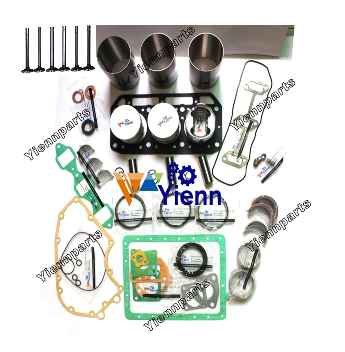 

3D84-1 3D84-1GA Overhaul Rebuild Kit For Komatsu Engine Repair Parts Excavator PC20-2 PC10UU-3 PC09-1 PC20UU-3 PC27R- 8 PC40-1