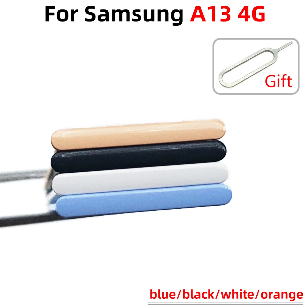 Bandeja SIM de Doble tarjeta SIM, soporte de ranura, adaptador de enchufe para Samsung A13 4G, piezas de reparación de teléfono móvil, 1 ud.