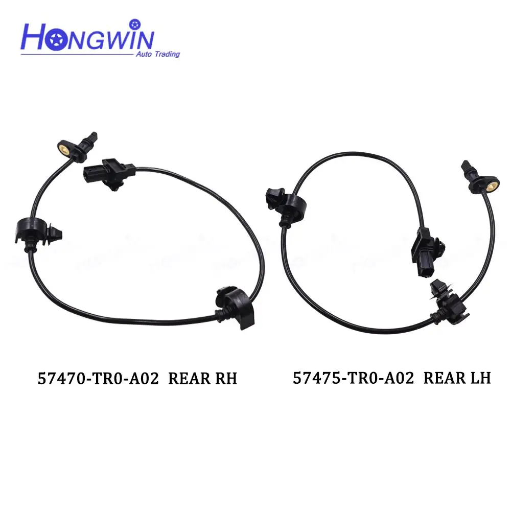 

1/2pc For 2012 Honda Civic 1.5L 1.8L 2.4L L4 Rear R L Wheel Speed ABS Sensor 57470-TR0-A02 57475-TR0-A02 57470TR0A02 57475TR0A02