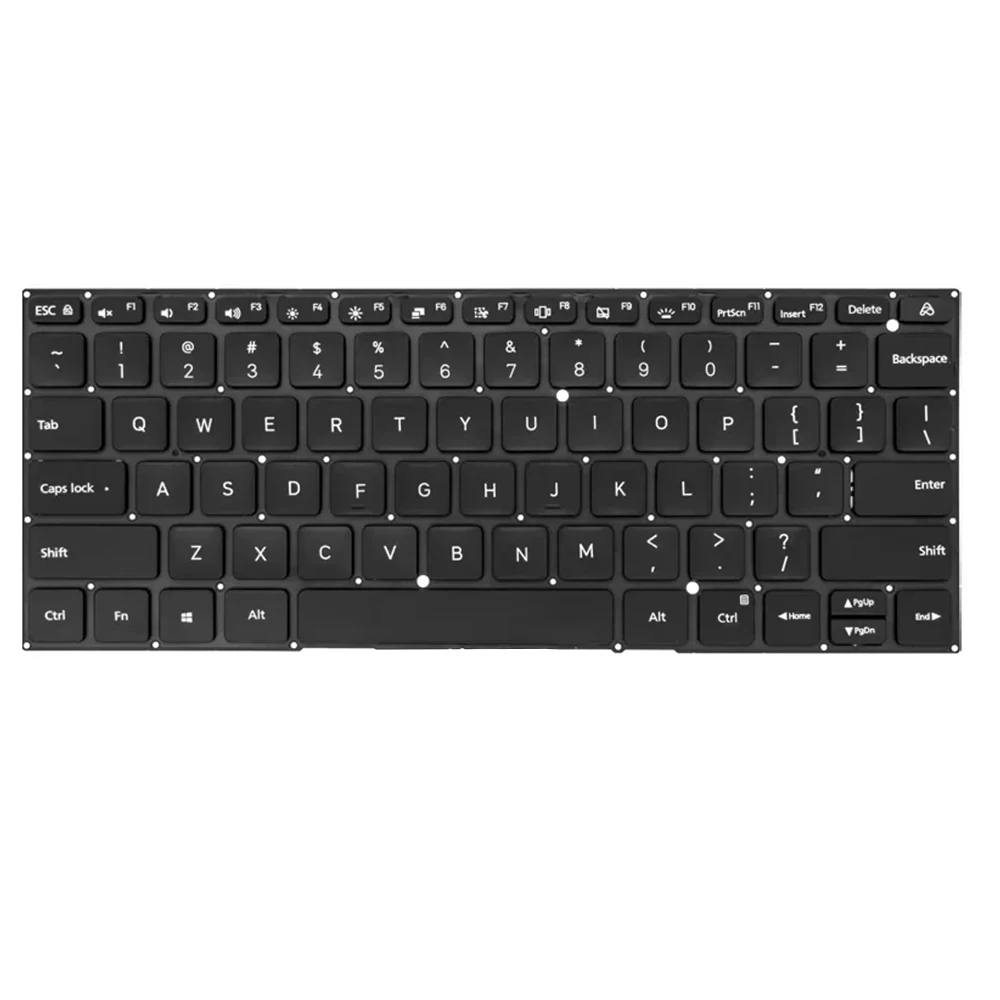 English US Laptop Keyboard For Xiaomi For RedmiBook Pro 14 XMA2006 Series XMA2006-RJ/AB/AJ/BB/BJ/CJ/DJ/FJ Black With Backlit New