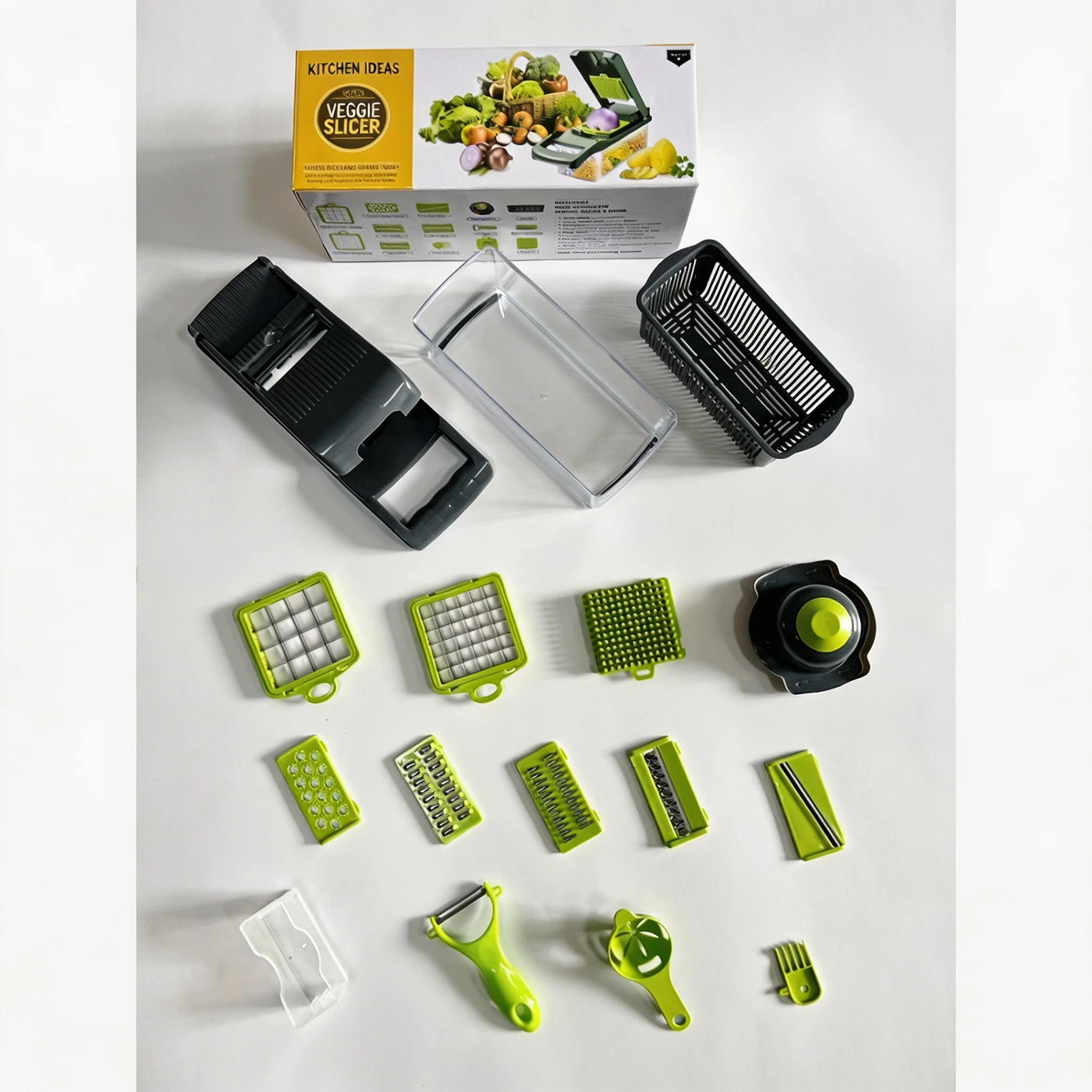 เครื่องหั่นผักอเนกประสงค์ 8-in - Mandoline Slicer Guard บทวิจารณ์และราคา