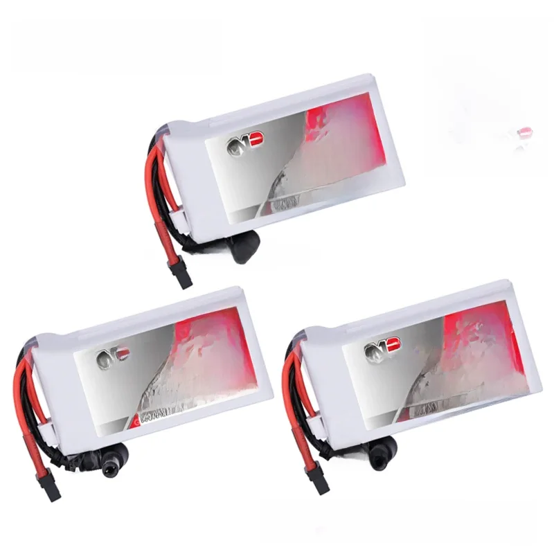 1/2/3/4/5 SZT. Bateria Lipo GNB 2S 7.4V 3000MAH 5C/10C do okularów Fatshark Dominator Skyzone Aomway FPV, gogli FPV, dronów RC — zdjęcie produktu 7