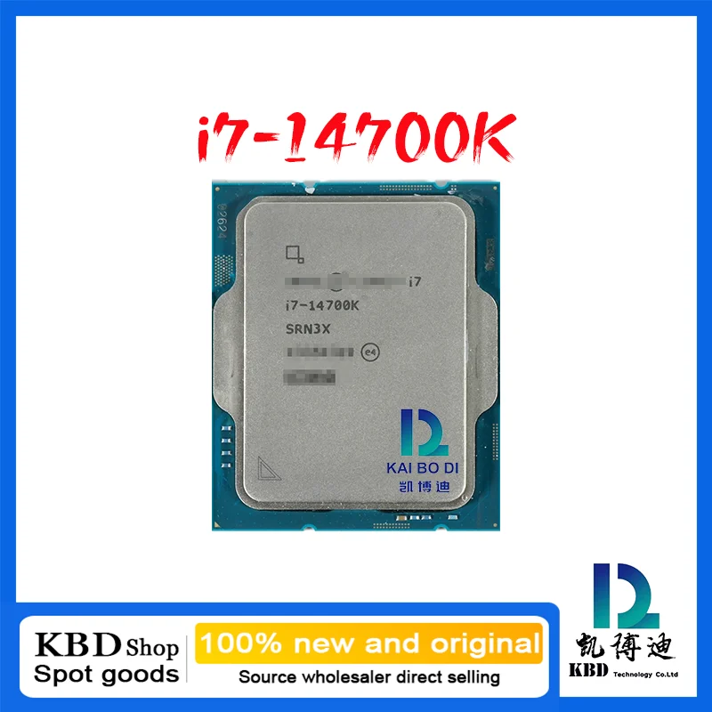 

I7-14700K/14700KF 100% новый и оригинальный процессор Crentral
