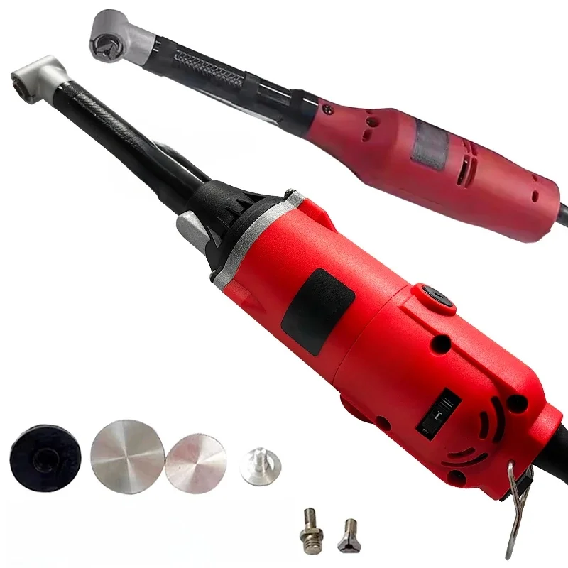 220V 90 Degree Electric Elbow Grinding Machine Jewelry Wood Polishing Engraving Motor Micro Angle Grinder Tile Cleaning Tools