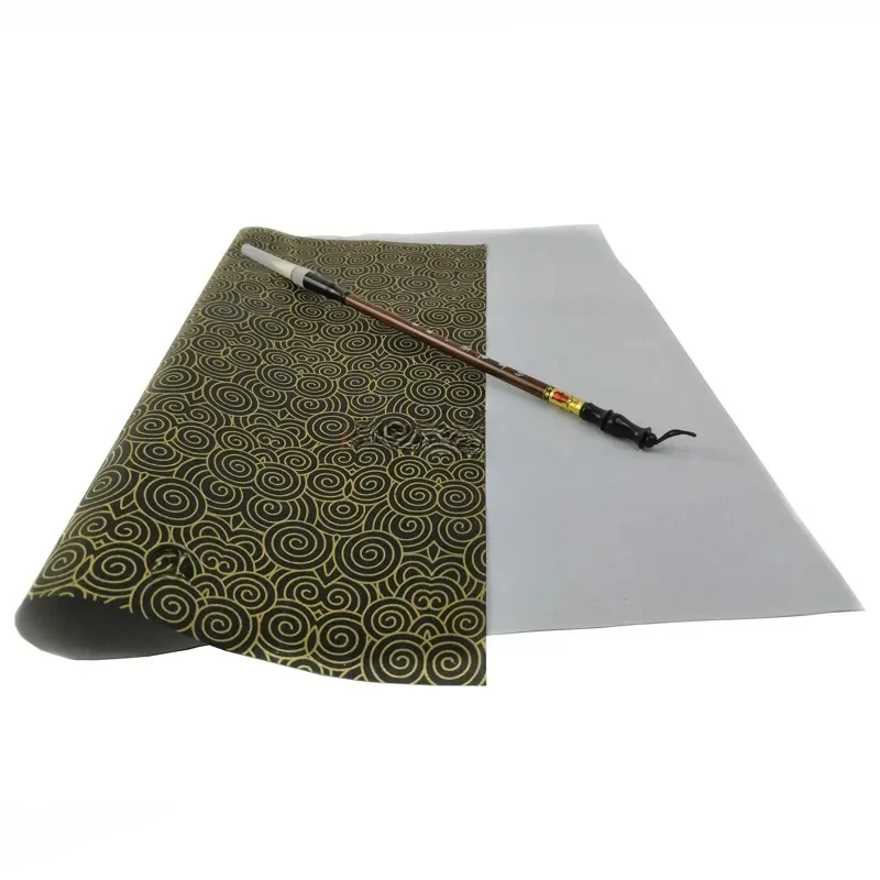 45x35 tkanina do pisania wodą zagęszczona pusta kaligrafia praktyka imitacja obrazu magicznego papieru powtórz zabawki dla dzieci edukacyjne — zdjęcie 2