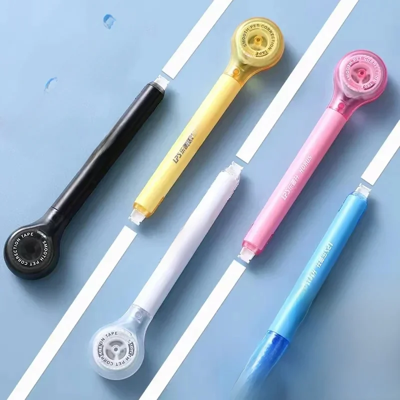 Bande correctrice couleur Macaron, 6m, Design créatif, correcteur de forme de stylo, tenue confortable, papeterie Kawaii, fournitures scolaires